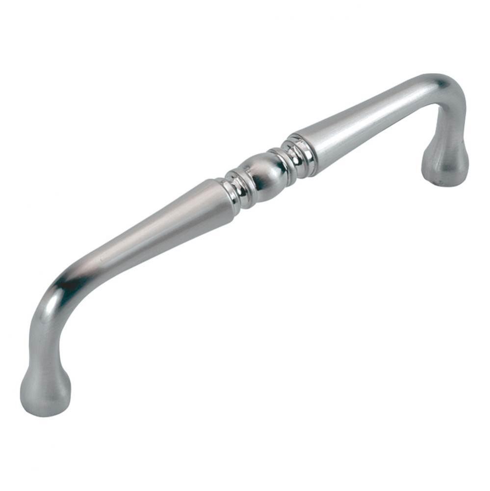 4 In. Williamsburg Satin Nickel Cabinet Pull