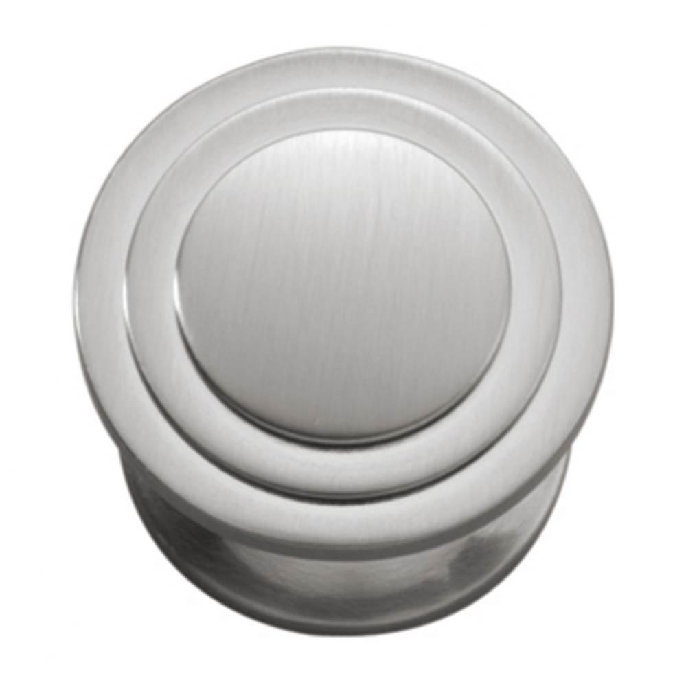 1-1/16 In. Deco Satin Nickel Cabinet Knob