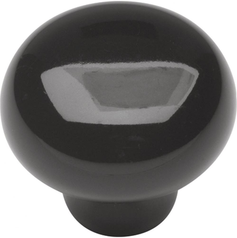 Tranquility Collection Knob 1-3/8&apos;&apos; Diameter Black Finish