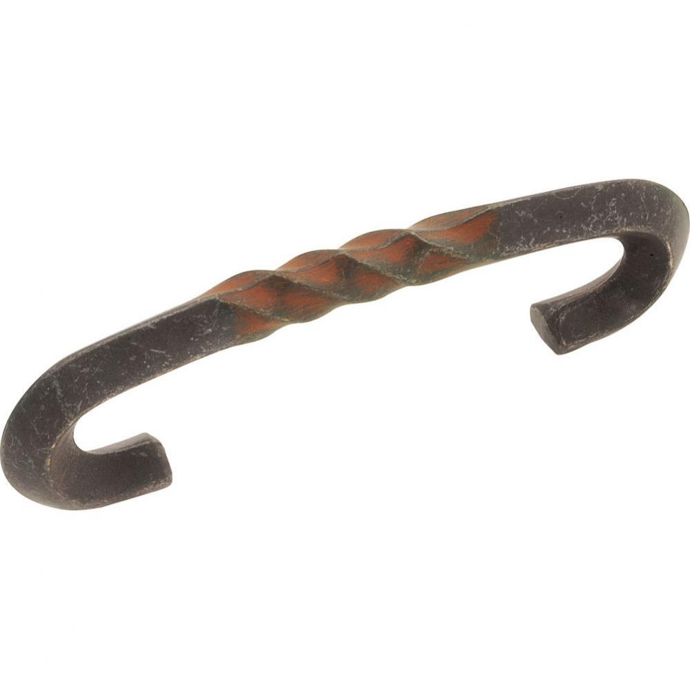 Charleston Blacksmith Collection Pull 3&apos;&apos; C/C Rustic Iron Finish