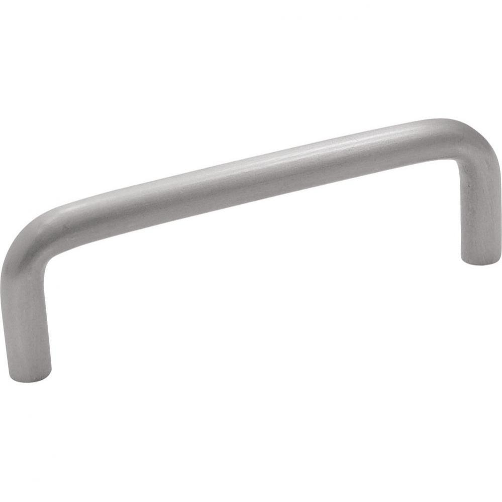 Wire Pulls Collection Pull 4&apos;&apos; C/C Satin Aluminum Finish