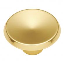 Hickory Hardware P114-3 - Metropolis Collection Knob 1-1/2'' Diameter Polished Brass Finish