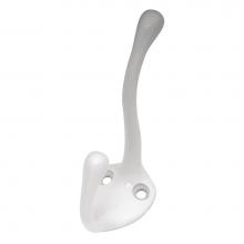 Hickory Hardware P27120-W - Coat Hook Double 5/8 Inch Center to Center