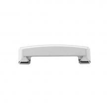 Hickory Hardware P3234-CH - Cup Pull 3 Inch, 3-3/4 Inch (96mm) and 5-1/16 Inch (128mm) Center to Center