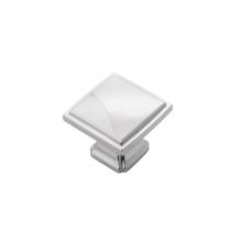 Hickory Hardware P3240-CH - Knob 1-1/4 Inch Square