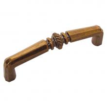 Hickory Hardware P3454-ARG - 3 In. Ravel Antique Rose Gold Cabinet Pull