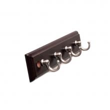 Hickory Hardware S058028-COSN - 4 Key Hook Rail 8 Inch Long