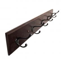 Hickory Hardware S077224-COVB - 5 Coat and Hat Hook Rail 28 Inch Long