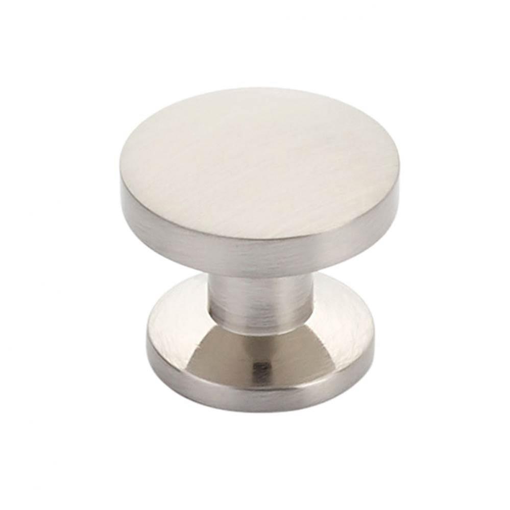 Knob, Brushed Nickel, 1-3/8&apos;&apos; dia