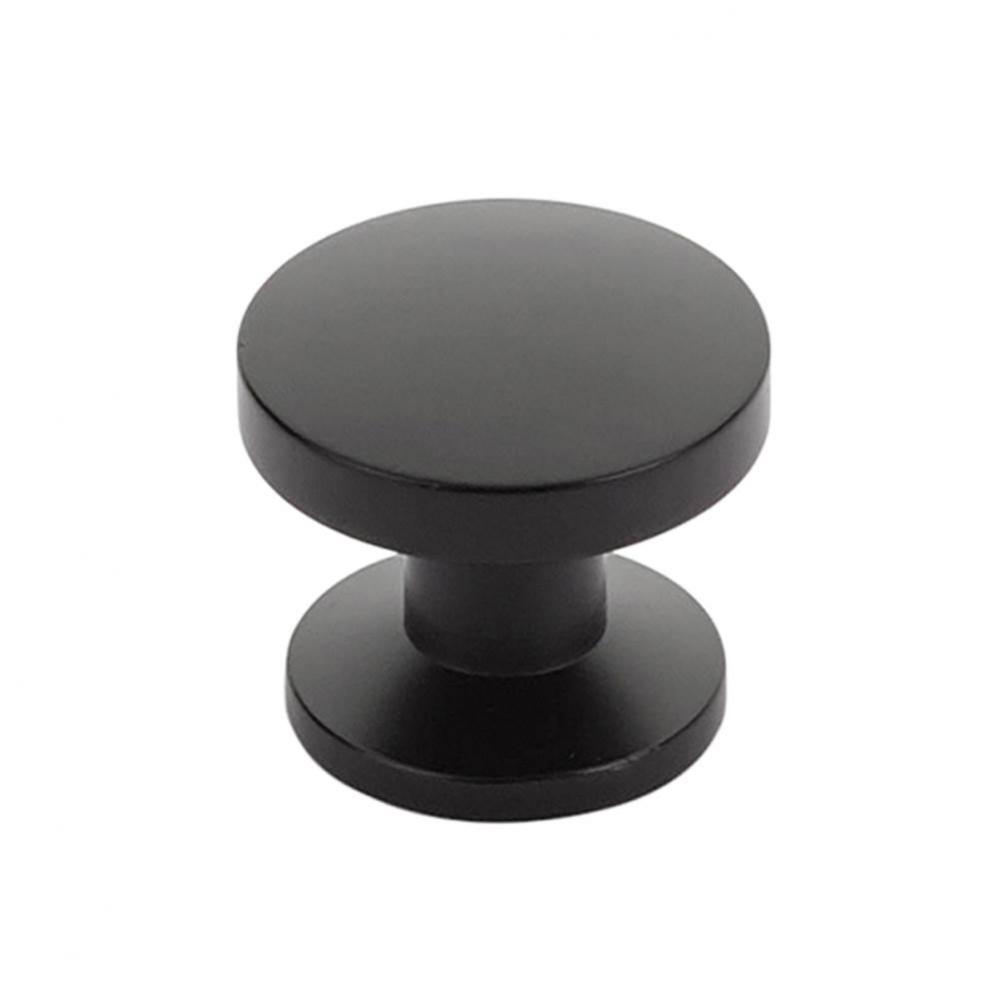 Knob, Matte Black, 1-3/8&apos;&apos; dia