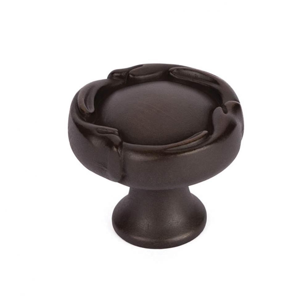 Knob, Round, Ancient Bronze, 1-5/16&apos;&apos; dia