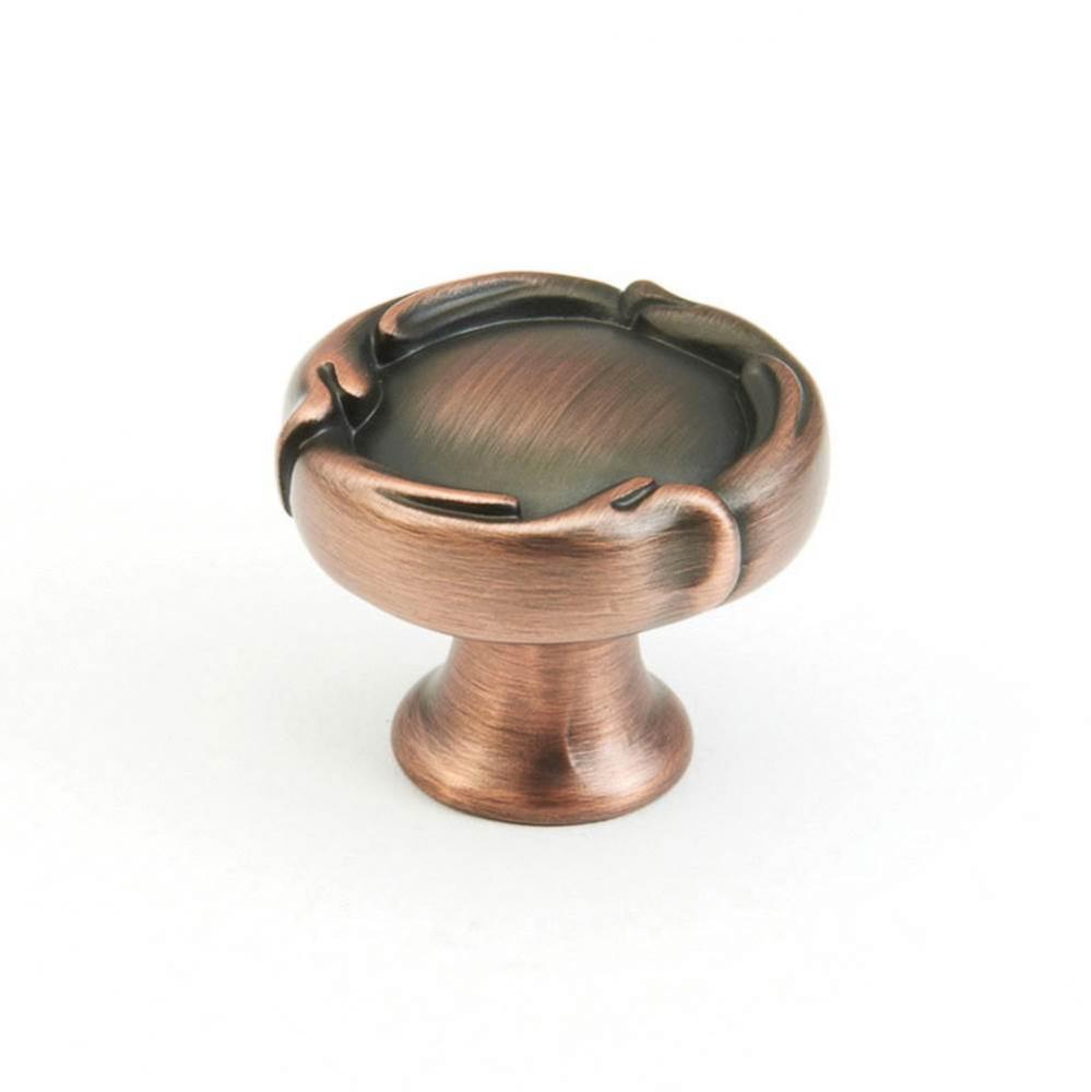 Knob, Round, Empire Bronze, 1-5/16&apos;&apos; dia