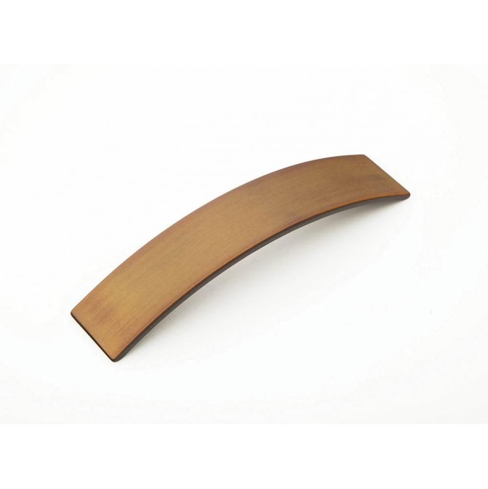 Pull, Arched,Burnished Bronze, 128 mm