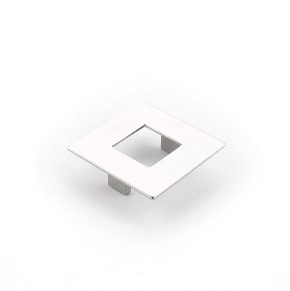 Pull, Square, Matte Chrome, 64 mm cc