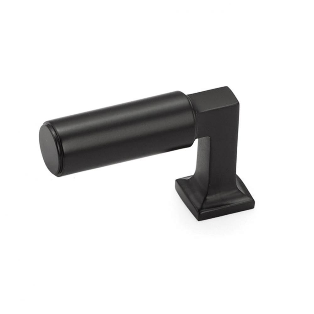 Finger Pull, Matte Black, 1/2&apos;&apos;