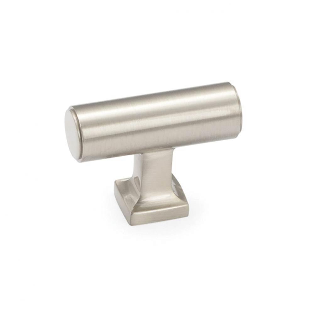 T-Pull, Satin Nickel, 1/2&apos;&apos;