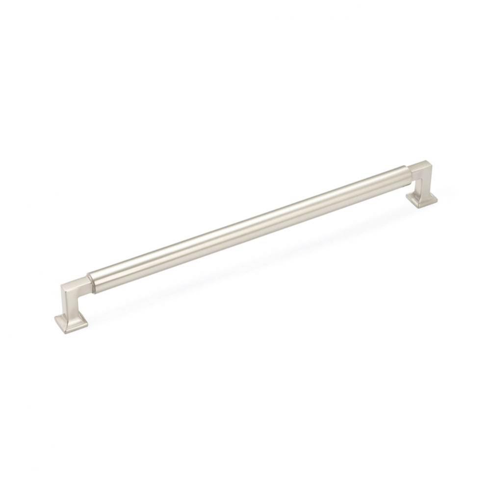 Concealed Surface, Appliance Pull, Satin Nickel, 15&apos;&apos; cc