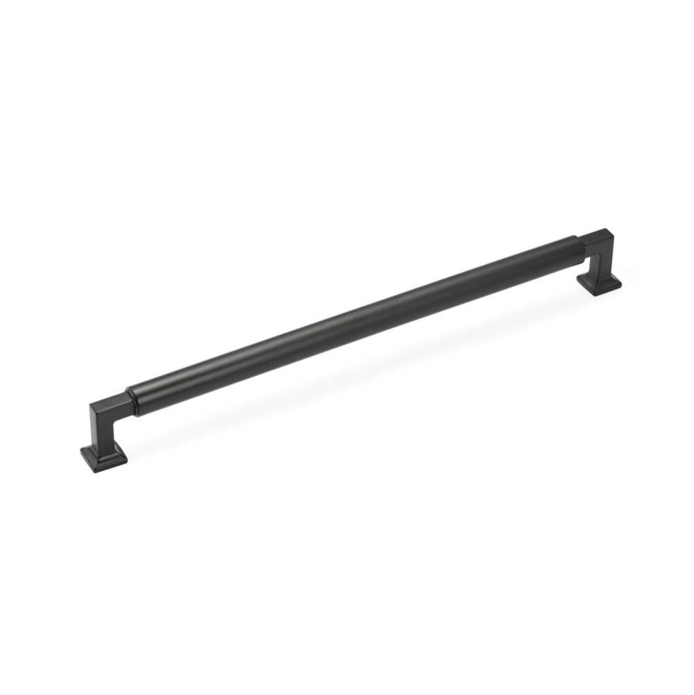 Concealed Surface, Appliance Pull, Matte Black, 15&apos;&apos; cc