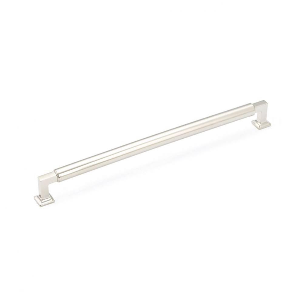 Concealed Surface, Appliance Pull, Polished Nickel, 15&apos;&apos; cc