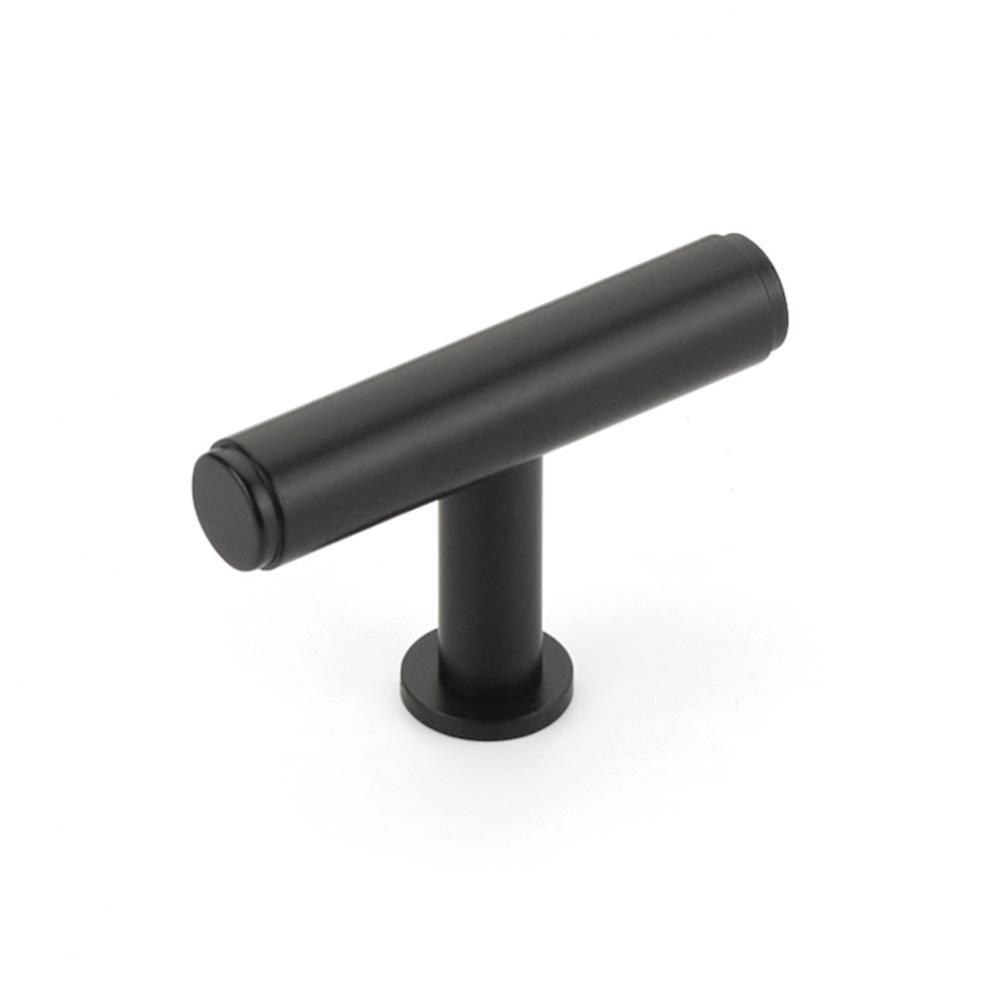 Pub House, T-Knob, Matte Black, 2&apos;&apos;