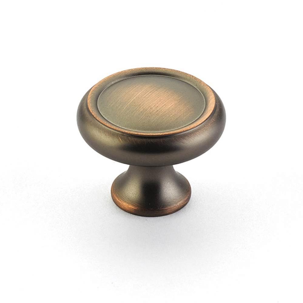 Knob, Aurora Bronze, 1-1/4&apos;&apos; dia
