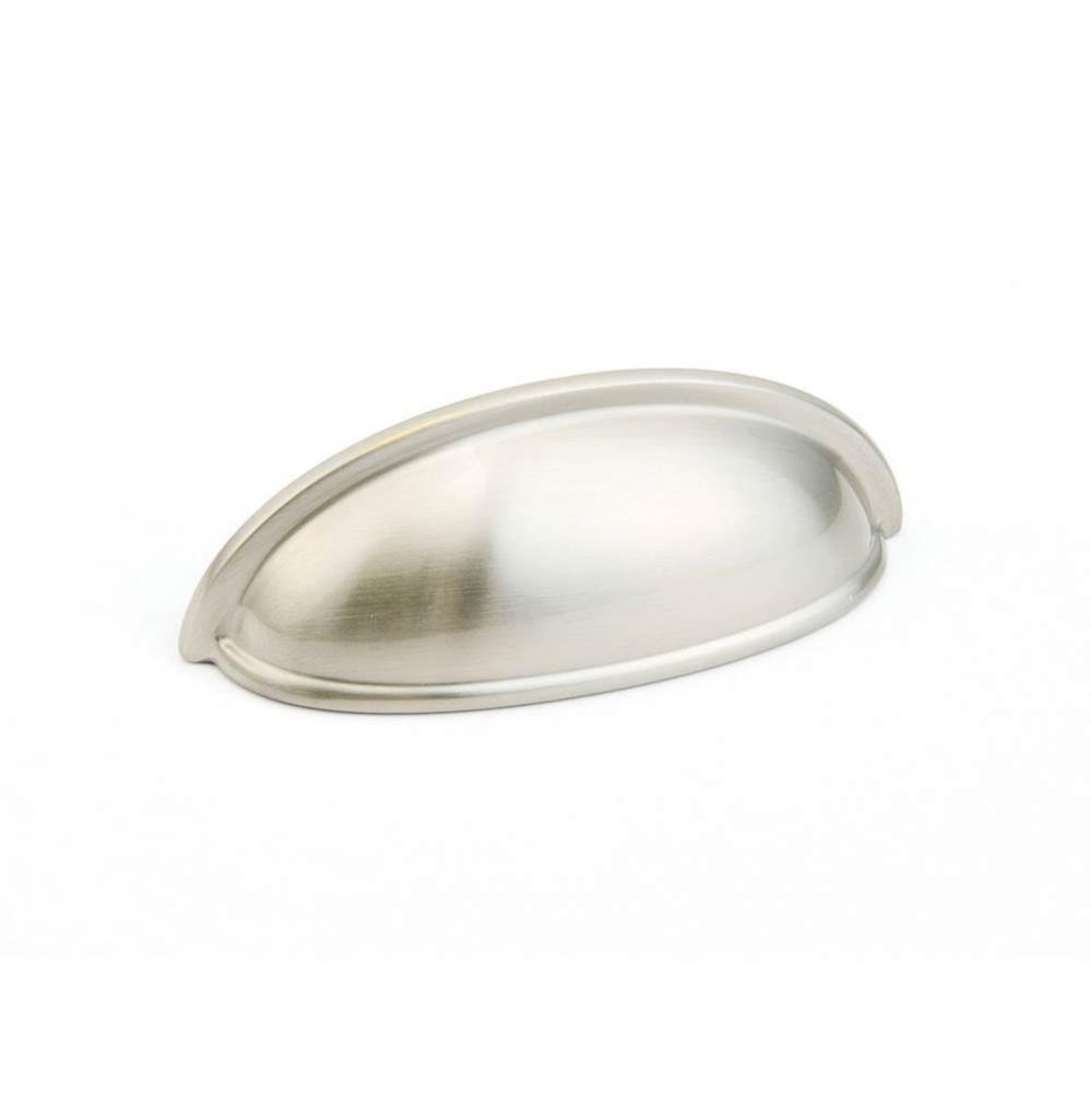 Cup Pull, Satin Nickel, 3&apos;&apos; cc