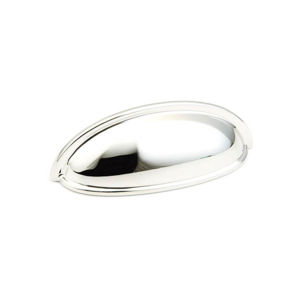 Cup Pull, Polished Nickel, 3&apos;&apos; cc