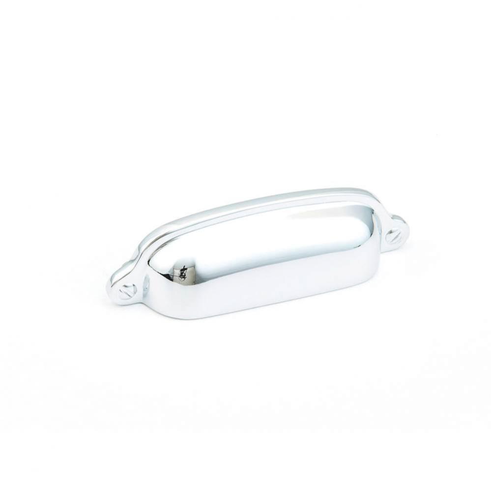 Cup Pull, Polished Chrome, 3&apos;&apos; cc