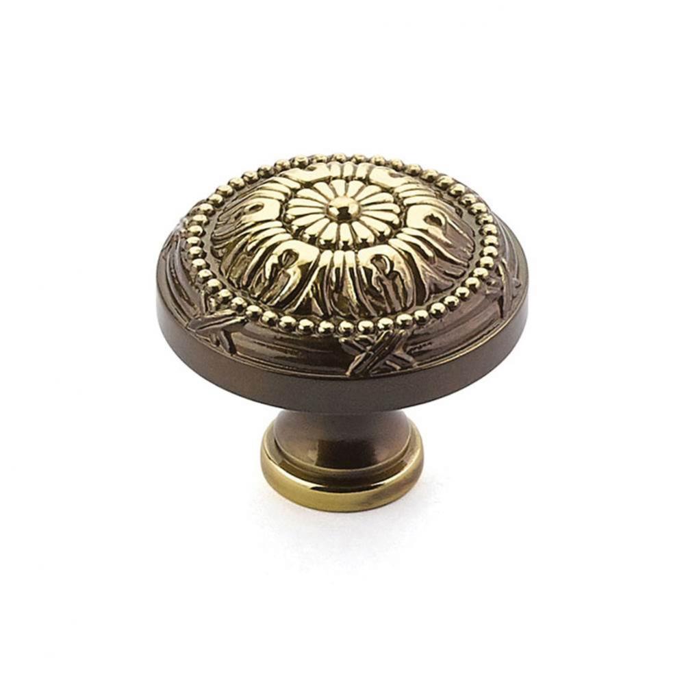 Knob, Antique Light Polish 1-1/2&apos;&apos; dia