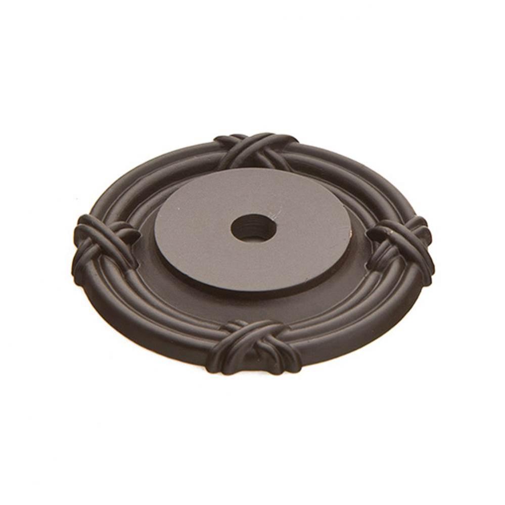 Backplate, Oil Rubbed Bronze, 1-1/2&apos;&apos; dia