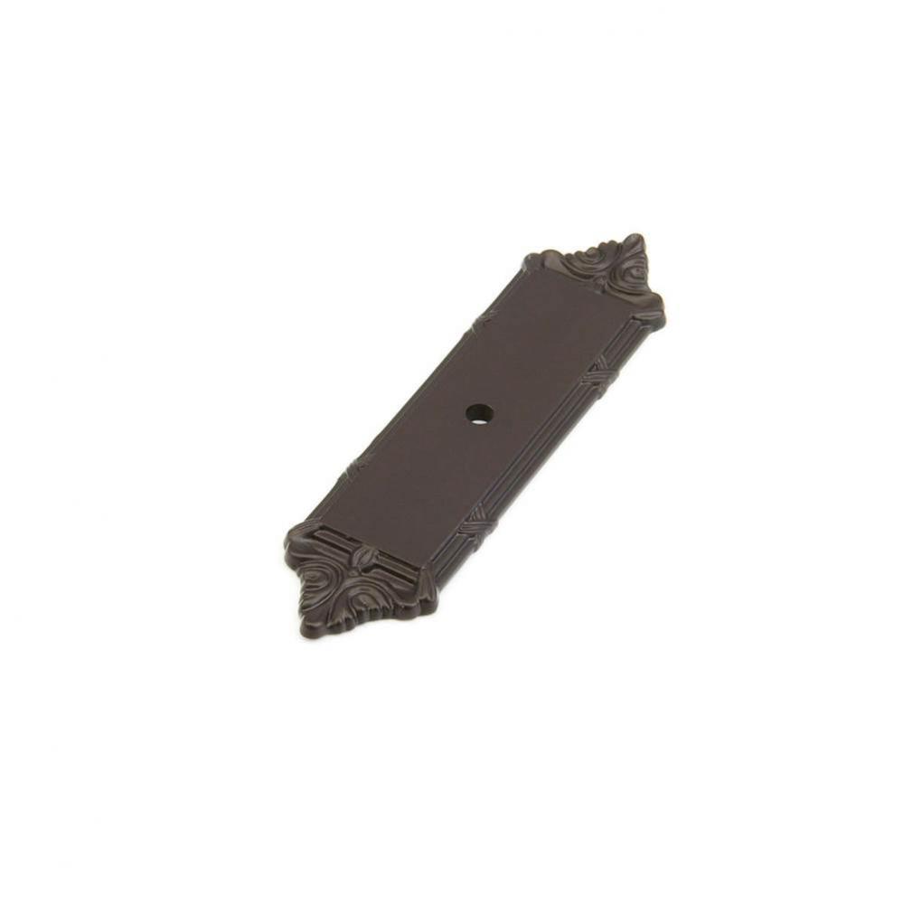 Backplate for Knob, Oil Rubbed Bronze, 4-1/4&apos;&apos;