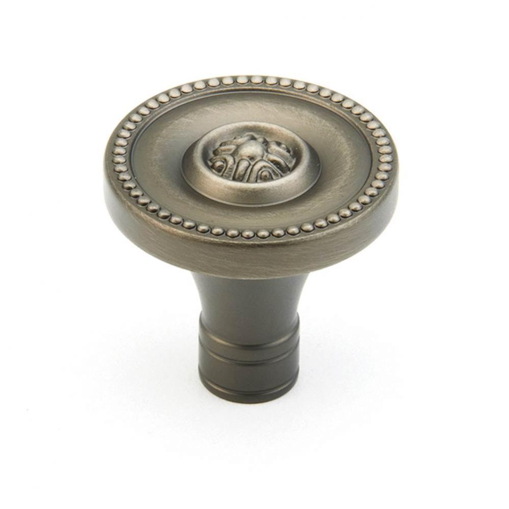 Knob, Antique Nickel, 1-3/8&apos;&apos; dia