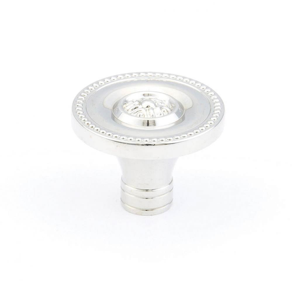 Knob, Polished Nickel, 1-3/8&apos;&apos; dia