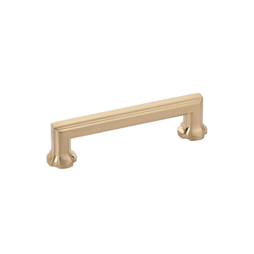 Pull, Signature Satin Brass, 4&apos;&apos; cc