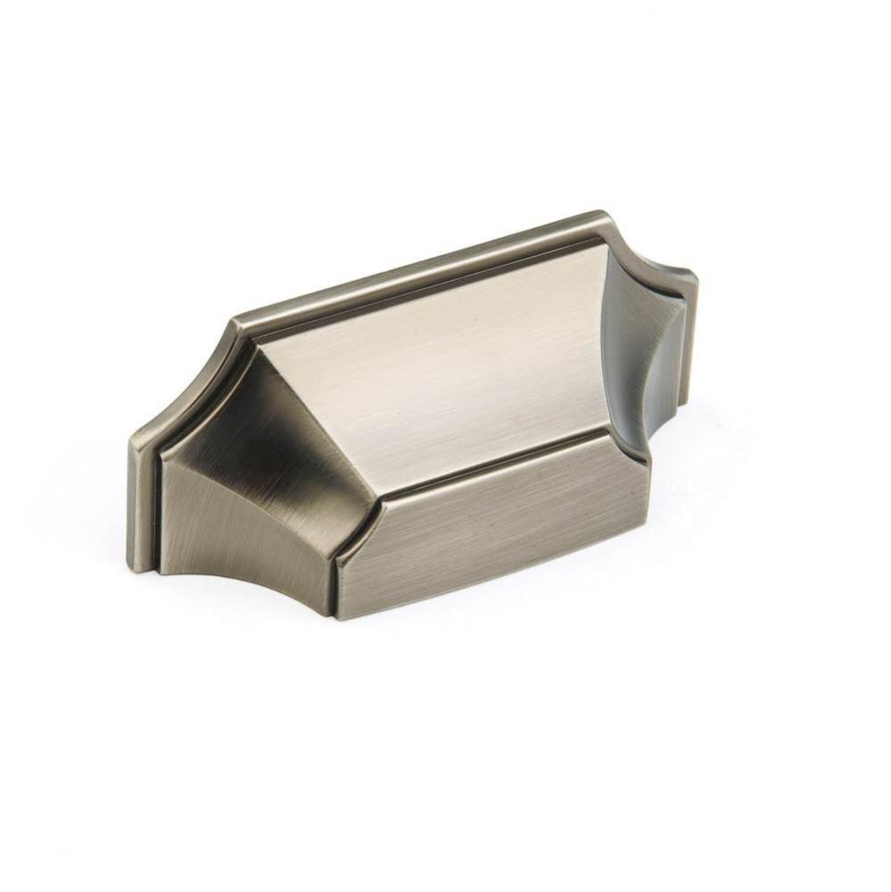 Cup Pull, Antique Nickel, 3&apos;&apos; cc