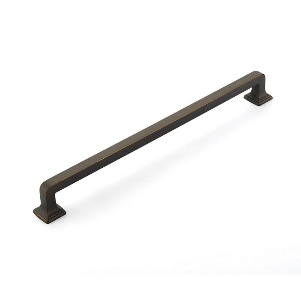 Concealed Surface, Appliance Pull, Ancient Bronze, 15&apos;&apos; cc