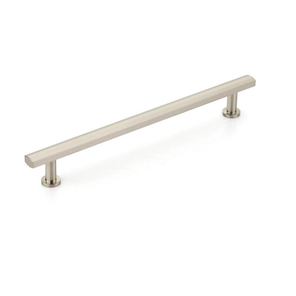 Concealed Surface, Appliance Pull, Brushed Nickel, 12&apos;&apos; cc