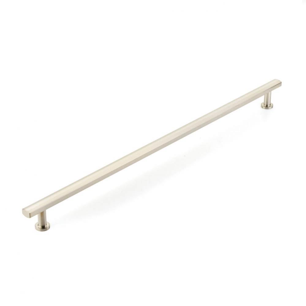 Concealed Surface, Appliance Pull, Brushed Nickel, 24&apos;&apos; cc