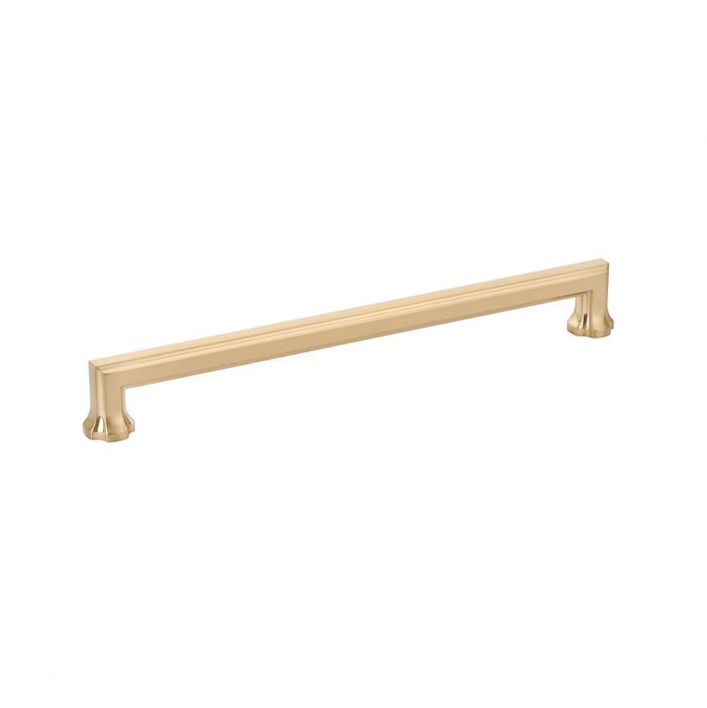 Concealed Surface, Appliance Pull, Signature Satin Brass, 12&apos;&apos; cc