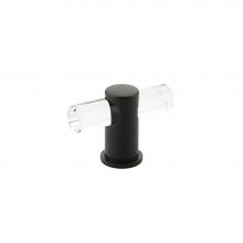 Schaub and Company 401-10B - T-Knob, Adjustable clear acrylic, Oil Rubbed Bronze, 2''