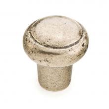 Schaub and Company 781-IN - Knob, Round, Italian Nickel, 1-3/8'' dia