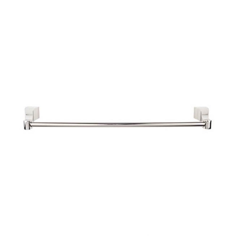 Aqua Bath Towel Bar 30 Inch Single Polished Nickel