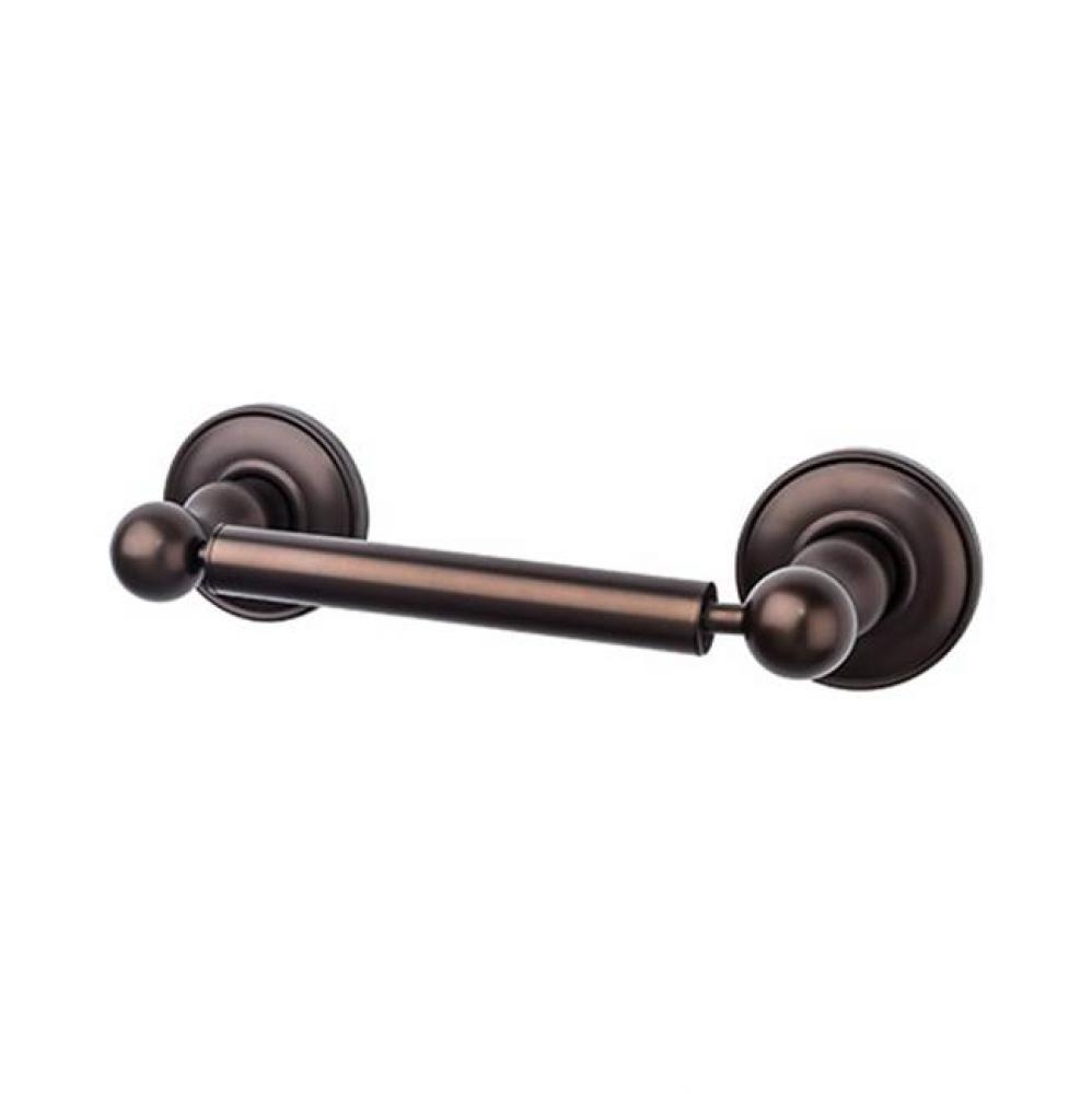 Edwardian Bath Tissue Holder Plain Backplate Oil Rubbed Bronze