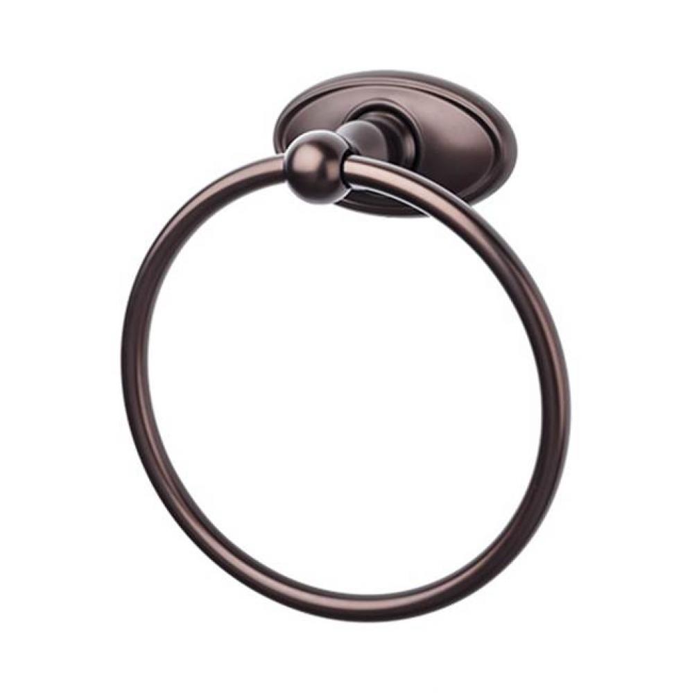 Edwardian Bath Ring Oval Backplate Oil Rubbed Bronze