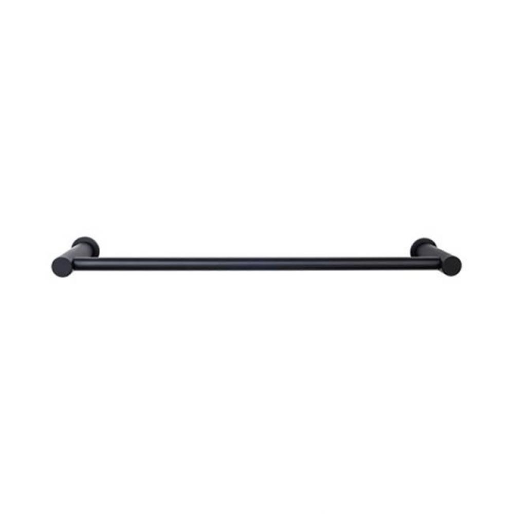 Hopewell Bath Towel Bar 30 Inch Single Flat Black