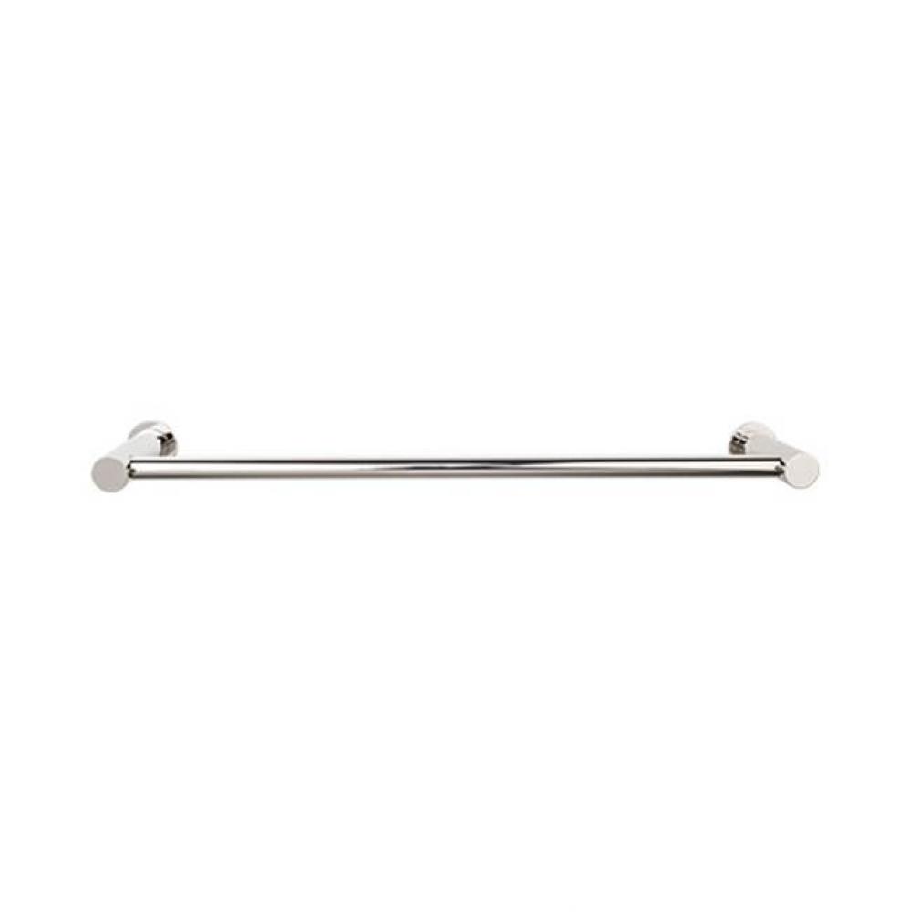 Hopewell Bath Towel Bar 30 Inch Single Polished Nickel