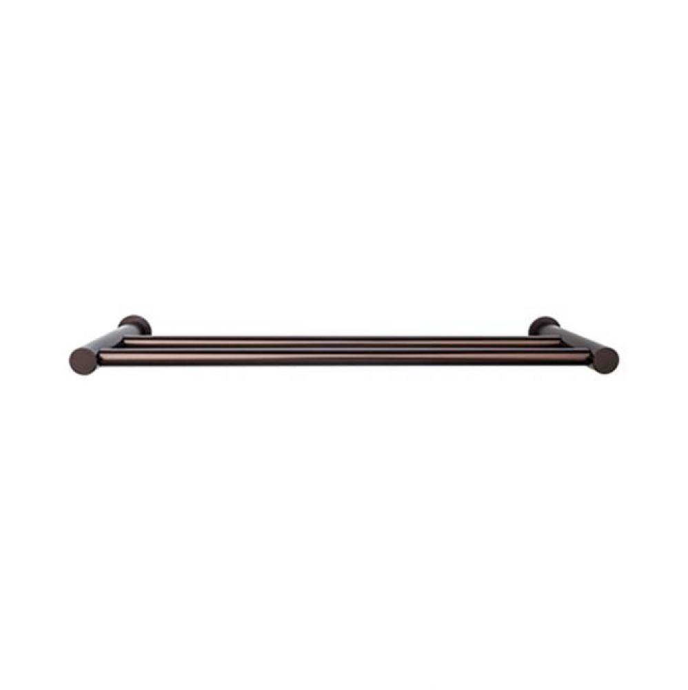 Hopewell Bath Towel Bar 30 Inch Double Oil Rubbed Bronze