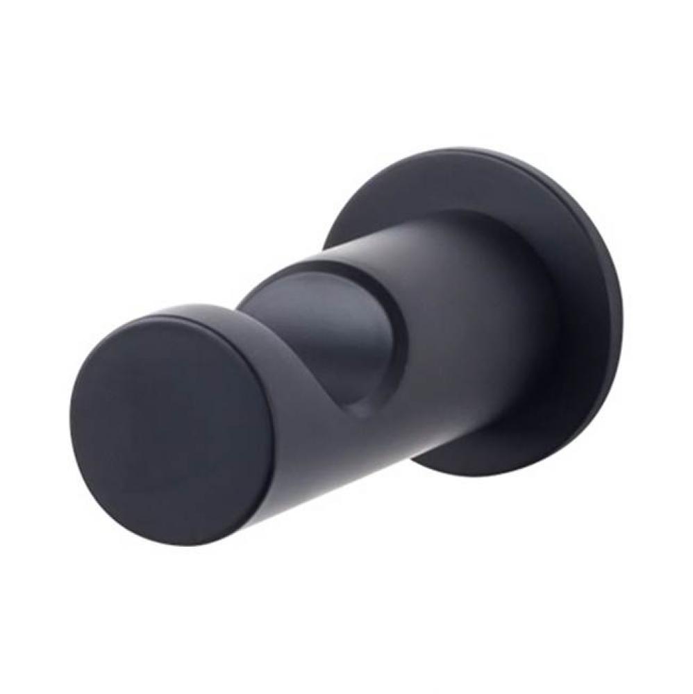 Hopewell Bath Single Hook  Flat Black