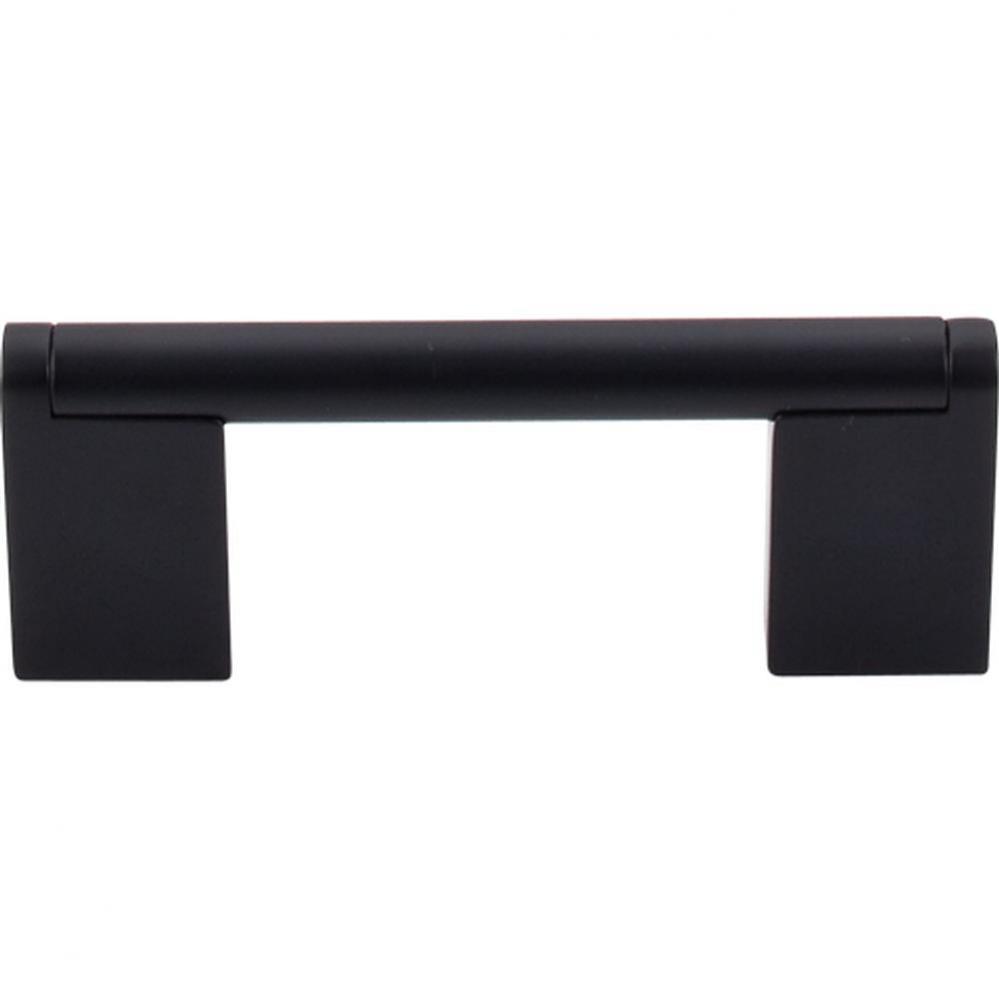 Princetonian Bar Pull 3 Inch (c-c) Flat Black