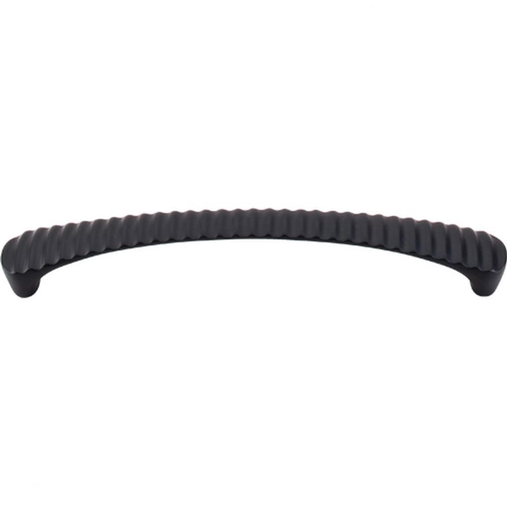 Grooved Pull 6 5/16 Inch (c-c) Flat Black